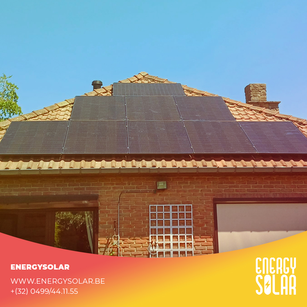 Installation sur une villa